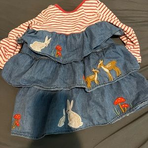 Baby boden forest dress
